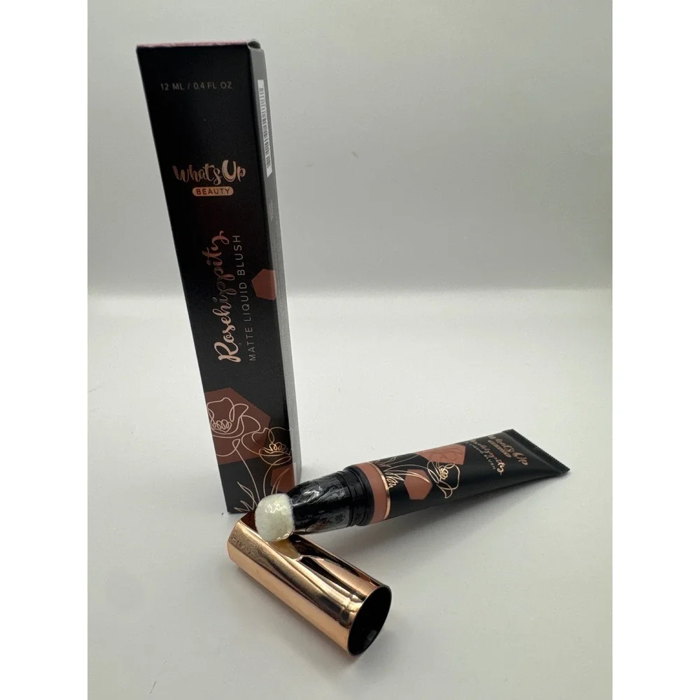 Whats Up Beauty Rosehippity Matte Liquid Blush Heirloom‎ 12ml BNIB Clean Vegan